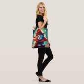 Tote Bag assistant cat (Sur le modèle)