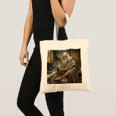 Tote Bag Assistant Cute Imaginaire - Poche (Devant (produit))