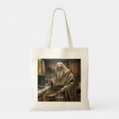 Tote Bag Assistant Cute Imaginaire - Poche (Dos)