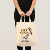 Tote Bag Assistant dentaire (Devant (produit))