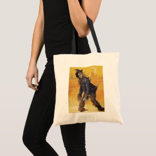 Tote Bag Assistant d'Oz Scarecrow, contes de fées Vintages