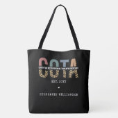 Tote Bag Assistant en ergothérapie certifié COTA (Dos)