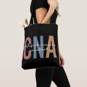 Tote Bag Assistant infirmier certifié CNA Retro (De près)