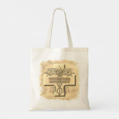 Tote Bag Assistant médical Cross Caduceus (Dos)