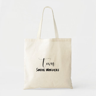 Tote Bag Assistants sociaux - idées de cadeau de travail