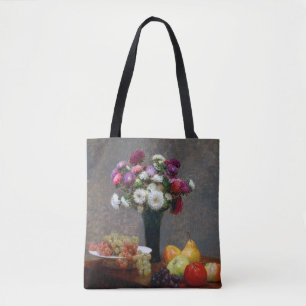 Tote Bag Asters et fruits, Henri Fantin-Latour