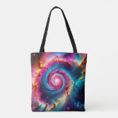 Tote Bag « Astralis » - Nébuleuse et galaxies (Dos)