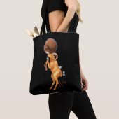 Tote Bag Astro Aries Mars Zodiac (De près)