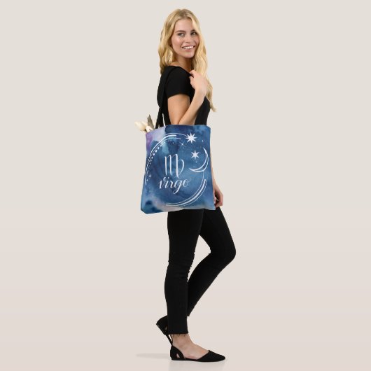 Tote Bag Astrologie de l'aquarelle - Virgo (Sur le modèle)