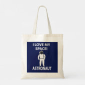 Tote Bag Astronaute J'aime Mon Espace Astronaute (Dos)