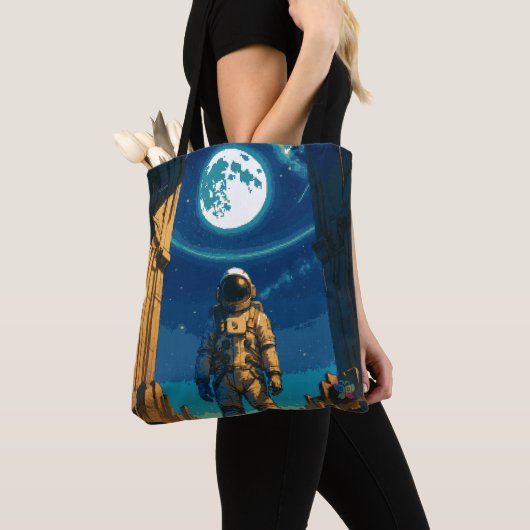Tote Bag Astronaute sous la porte céleste (De près)