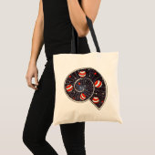 Tote Bag Astronomie Funny Space Spiral Galaxy (Devant (produit))