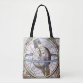 Tote Bag Astronomie vintage, Céleste par Andreas Cellarius (Devant)