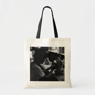 Tote Bag Atelier de sculpture sur pierre de Guilin en Chine