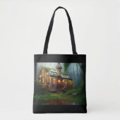 Tote Bag Atelier sur la rivière | Steampunk (Devant)
