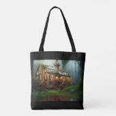 Tote Bag Atelier sur la rivière | Steampunk (Dos)