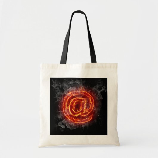 Tote Bag Athée - A brûlant @ (Devant)