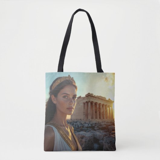 TOTE BAG ATHÈNES - GRÈCE (Devant)