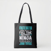 Tote Bag Athletic Director Multitasker Teacher Coach Skill (Devant)