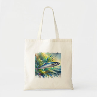 Tote Bag Atlantic Herring 040924AREF134 - Watercolor
