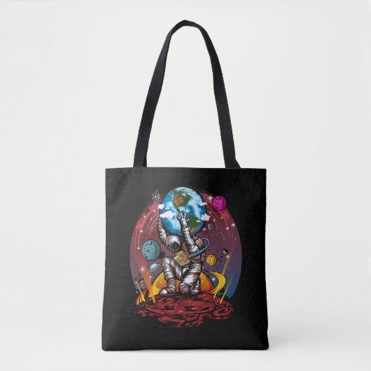 Tote Bag Atlas Space Man (Devant)