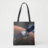 Tote Bag Atmosphère Mars Et Mission D'Évolution Volatile. (Devant)