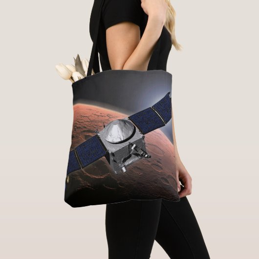 Tote Bag Atmosphère Mars Et Mission D'Évolution Volatile. (De près)