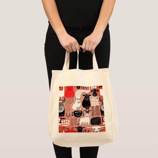 Tote Bag Atrism Farmhouse Grocery Fourre-tout (Devant (produit))