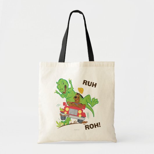 Tote Bag Attaque Scooby Doo T-Rex (Devant)
