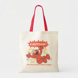 Tote Bag Attention Elmo qui rit à l'approche