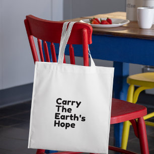 Tote Bag Attirer l'espoir écologique de la Terre