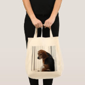 Tote Bag attitude de beagle (Devant (produit))
