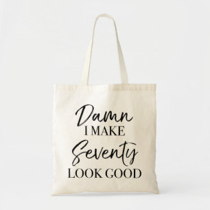 Tote Bag Attitude du 70e anniversaire