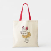 Tote Bag Attitude En Pointe | (Dos)