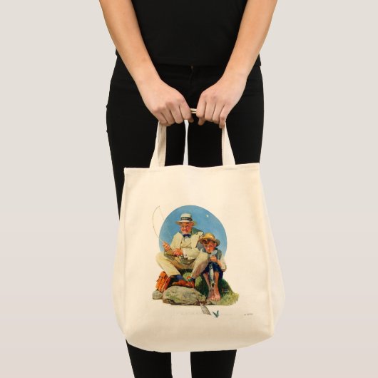 Tote Bag Attraper le grand (Devant (produit))