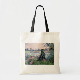 Tote Bag Au bord de la Seine - Retriever à revêtement plat