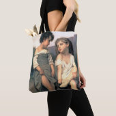 Tote Bag Au bord du ruisseau, Bouguereau (De près)