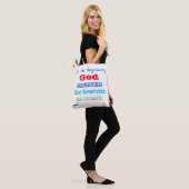 Tote Bag Au commencement, Dieu créa (Sur le modèle)