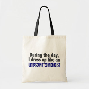 Tote Bag Au cours de la journée technologue d'ultrason