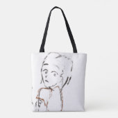 Tote Bag Au-dessus du coup d'oeil d'épaule (Dos)