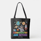 Tote Bag Au jardin d'enfants et au-delà Astronaut Funny Kid (Dos)