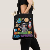 Tote Bag Au jardin d'enfants et au-delà Astronaut Funny Kid (De près)