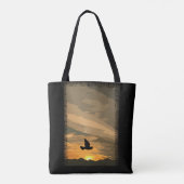 Tote Bag Au lever du soleil (Dos)