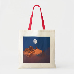 Tote Bag Au lever du soleil Aiguille du Plan Chamonix, Fr