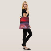 Tote Bag Aube au-dessus de la mer orageuse (Sur le modèle)