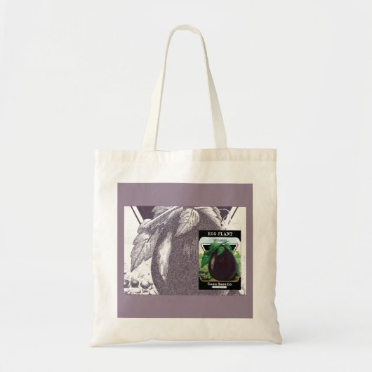 TOTE BAG AUBERGINE (Devant)