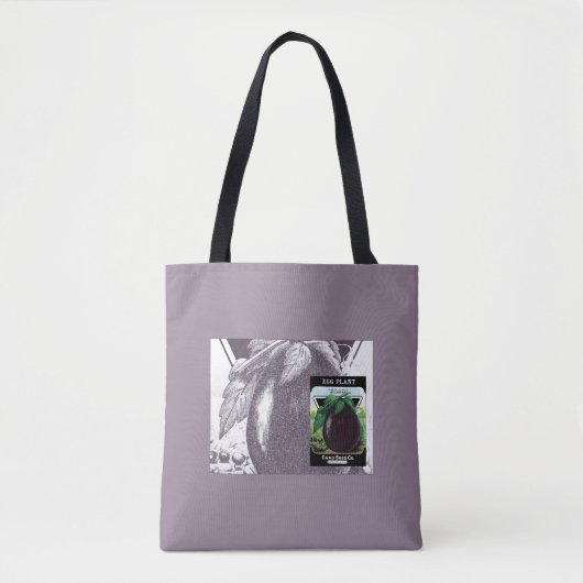 TOTE BAG AUBERGINE (Devant)