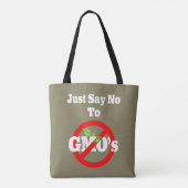 Tote Bag Aucun OGM (Dos)