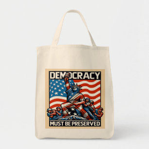 Tote Bag Aucun roi ne sauve la démocratie