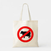 Tote Bag Aucun signe de boeuf (Dos)